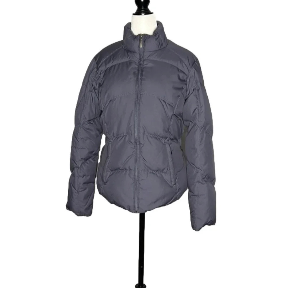 Eddie Bauer  Mauve Premium Small Goose Down Coat